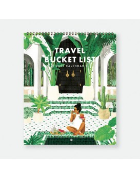 Calendrier 2025 Travel Bucket List