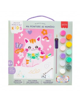 coffret-peinture-numero-petit-pinceau-kids-maneki-neko