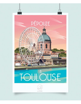Affiche Toulouse Pépouze