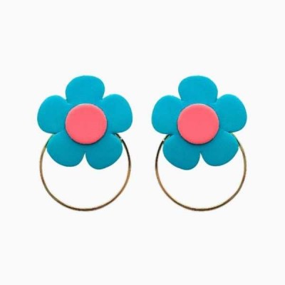 boucles-d'oreilles-demisel-bijoux-turquoise-rose